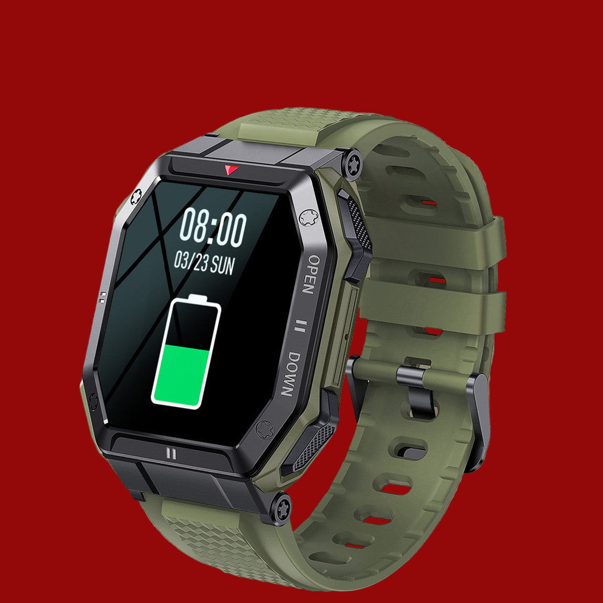 Outdoor Smartwatch Bluetooth Calling Heart Rate