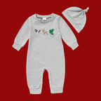 Baby Boy Long Sleeve Romper Set